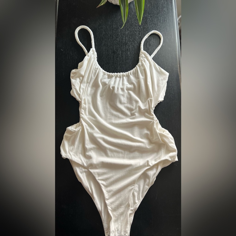 Bardot | Grecian Bodysuit in Orchid White